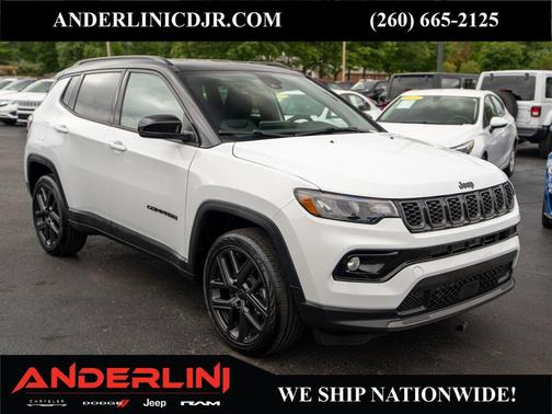 Bright White Clearcoat 2026 Jeep Compass Limited