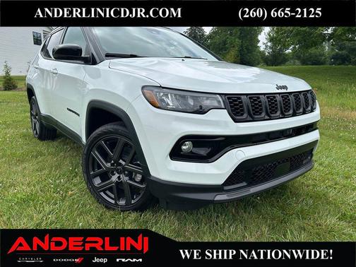 Bright White Clearcoat 2026 Jeep Compass Limited