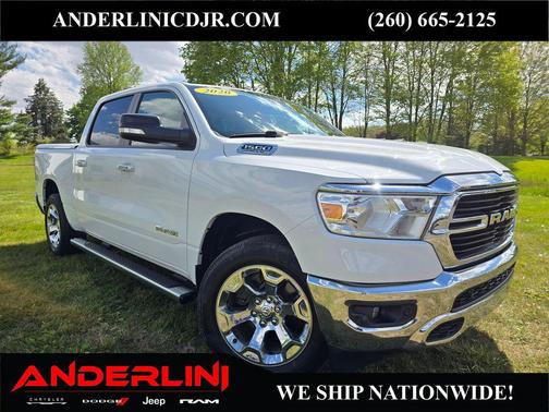 Bright White Clearcoat 2020 RAM 1500 Big Horn/Lone Star