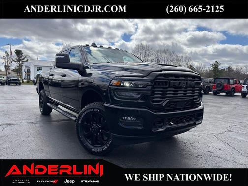 Diamond Black Crystal Pearlcoat 2026 RAM 2500 Black Express Crew Cab 4x4 6'4' Box