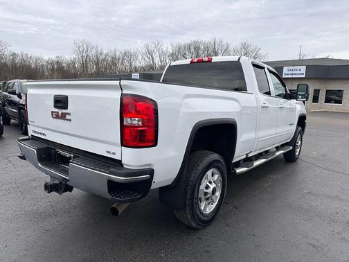 White Frost Tricoat 2018 GMC Sierra 2500 SLE