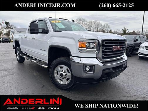 White Frost Tricoat 2018 GMC Sierra 2500 SLE