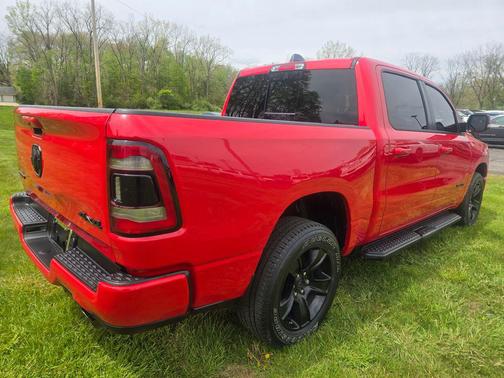 Red 2022 RAM 1500 Sport
