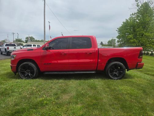 Red 2022 RAM 1500 Sport