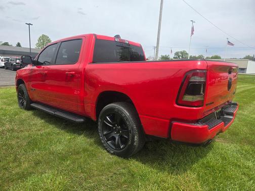 Red 2022 RAM 1500 Sport