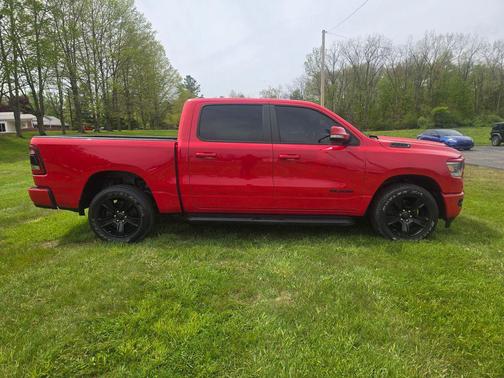Red 2022 RAM 1500 Sport