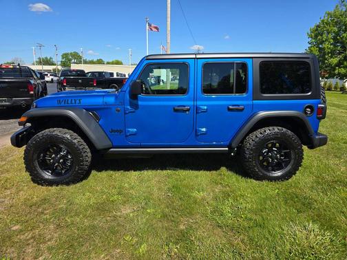 Hydro Blue Pearlcoat 2026 Jeep Wrangler Willys