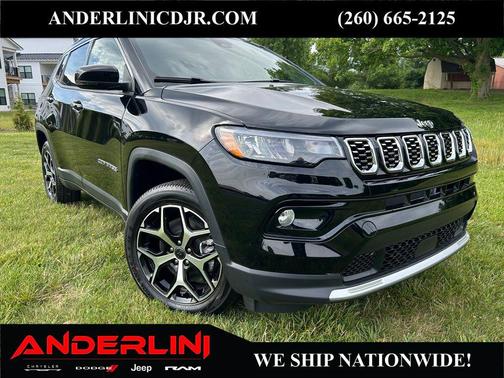 Diamond Black Crystal Pearlcoat 2026 Jeep Compass Limited