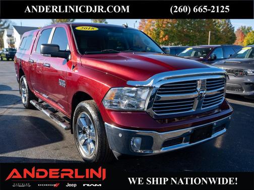 Delmonico Red Pearlcoat 2018 RAM 1500 Big Horn