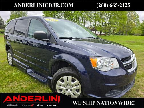 True Blue Pearlcoat 2016 Dodge Grand Caravan AVP/SE