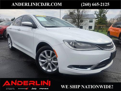 Bright White Clearcoat 2015 Chrysler 200 C