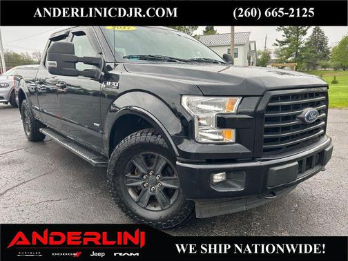 Shadow Black 2017 Ford F-150 XLT
