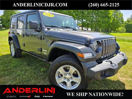 Granite Crystal Metallic Clearcoat 2020 Jeep Wrangler Unlimited Sport