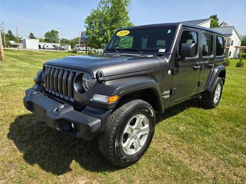Granite Crystal Metallic Clearcoat 2020 Jeep Wrangler Unlimited Sport