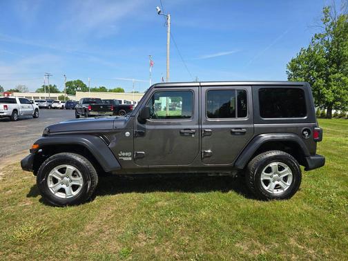 Granite Crystal Metallic Clearcoat 2020 Jeep Wrangler Unlimited Sport
