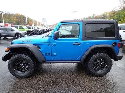 Hydro Blue Pearl 2026 Jeep Wrangler Sport