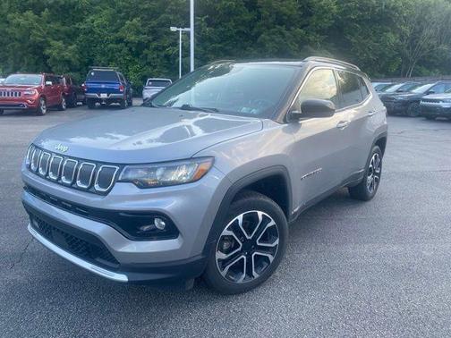 Billet Silver Metallic Clearcoat 2022 Jeep Compass Limited