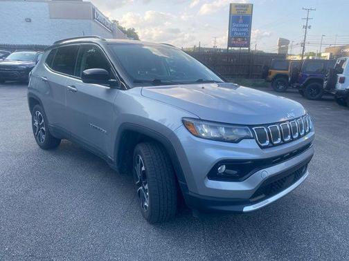Billet Silver Metallic Clearcoat 2022 Jeep Compass Limited