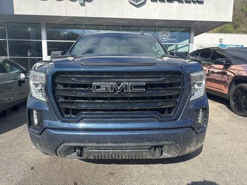 Pacific Blue Metallic 2021 GMC Sierra 1500 Elevation