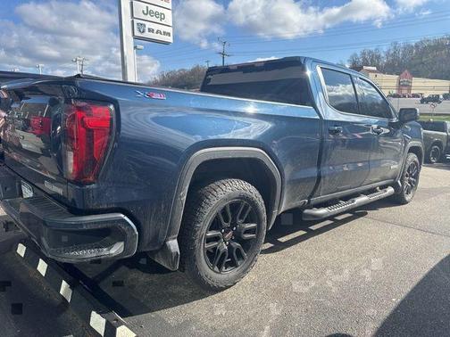 Pacific Blue Metallic 2021 GMC Sierra 1500 Elevation
