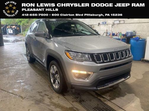 Billet Silver Metallic Clearcoat 2020 Jeep Compass Limited