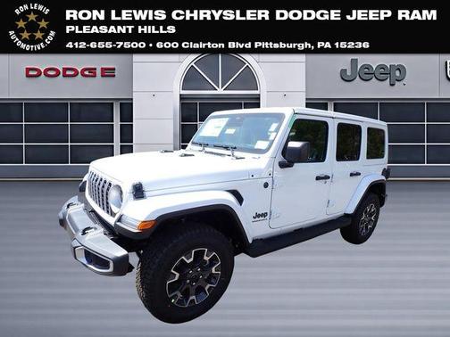 Bright White Clearcoat 2026 Jeep Wrangler Sahara