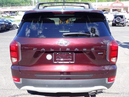 Burgundy 2021 Hyundai PALISADE SEL