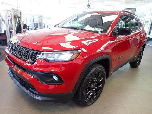 Red 2026 Jeep Compass Latitude