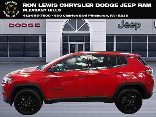 Red 2026 Jeep Compass Latitude
