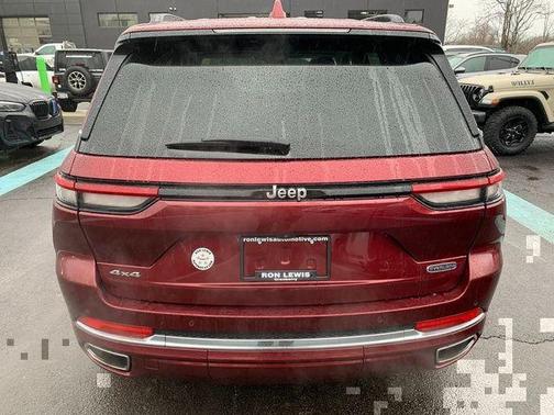 Velvet Red Pearlcoat 2022 Jeep Grand Cherokee Overland