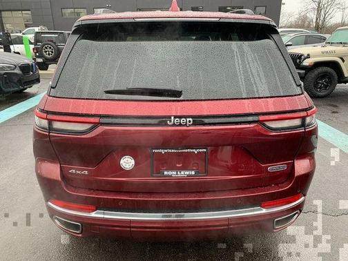 Velvet Red Pearlcoat 2022 Jeep Grand Cherokee Overland