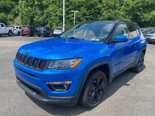 Laser Blue 2021 Jeep Compass Latitude