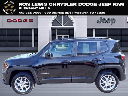 Black Clearcoat 2021 Jeep Renegade Latitude