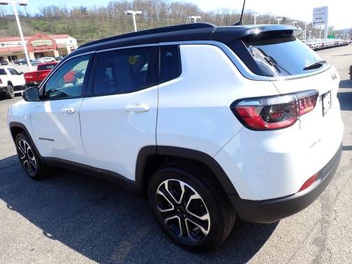 Bright White Clearcoat 2022 Jeep Compass Limited
