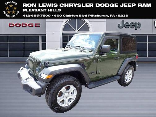 Sarge Green Clearcoat 2022 Jeep Wrangler Sport