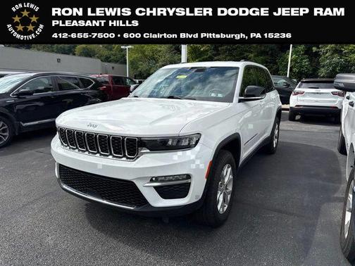 Bright White Clearcoat 2023 Jeep Grand Cherokee Limited