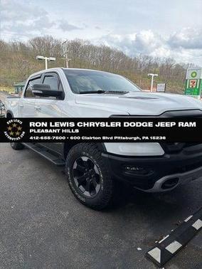 Bright White Clearcoat 2021 RAM 1500 Rebel
