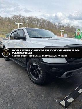 Bright White Clearcoat 2021 RAM 1500 Rebel