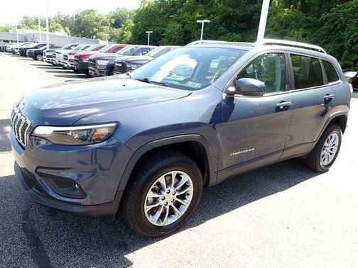 Slate Blue Pearlcoat 2021 Jeep Cherokee Latitude Lux