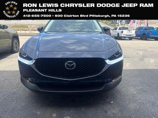 Deep Crystal Blue Mica 2025 Mazda CX-30 2.5 S Preferred Package