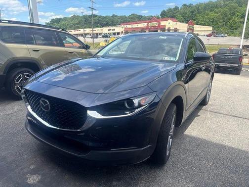 Deep Crystal Blue Mica 2025 Mazda CX-30 2.5 S Preferred Package