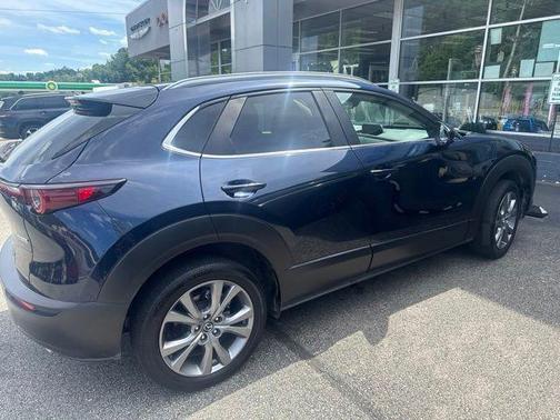 Deep Crystal Blue Mica 2025 Mazda CX-30 2.5 S Preferred Package