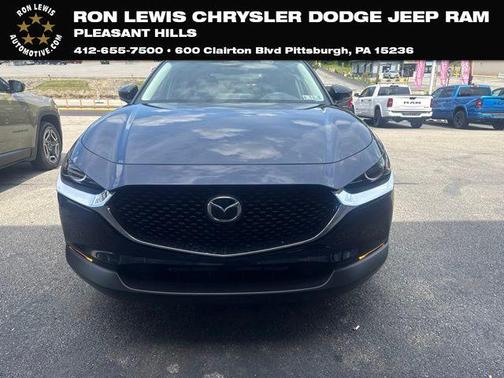 Deep Crystal Blue Mica 2025 Mazda CX-30 2.5 S Preferred Package