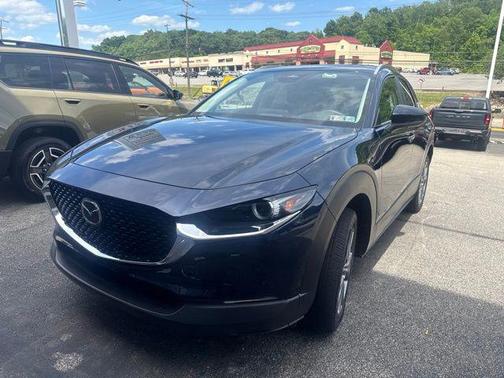 Deep Crystal Blue Mica 2025 Mazda CX-30 2.5 S Preferred Package