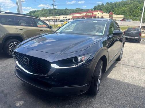 Deep Crystal Blue Mica 2025 Mazda CX-30 2.5 S Preferred Package