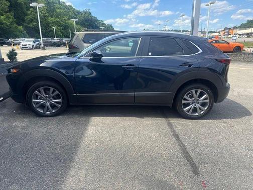 Deep Crystal Blue Mica 2025 Mazda CX-30 2.5 S Preferred Package