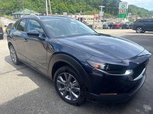 Deep Crystal Blue Mica 2025 Mazda CX-30 2.5 S Preferred Package