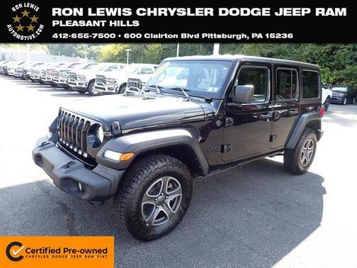 2022 Jeep Wrangler Unlimited Sport S 4x4