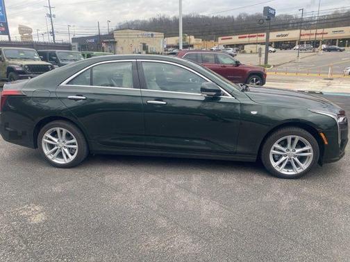 Evergreen Metallic 2020 Cadillac CT4 Luxury