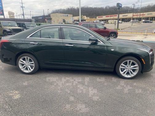 Evergreen Metallic 2020 Cadillac CT4 Luxury